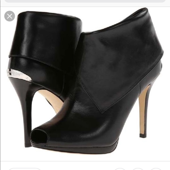 Michael Kors Black Kendra Ankle Booties - Picture 2 of 8